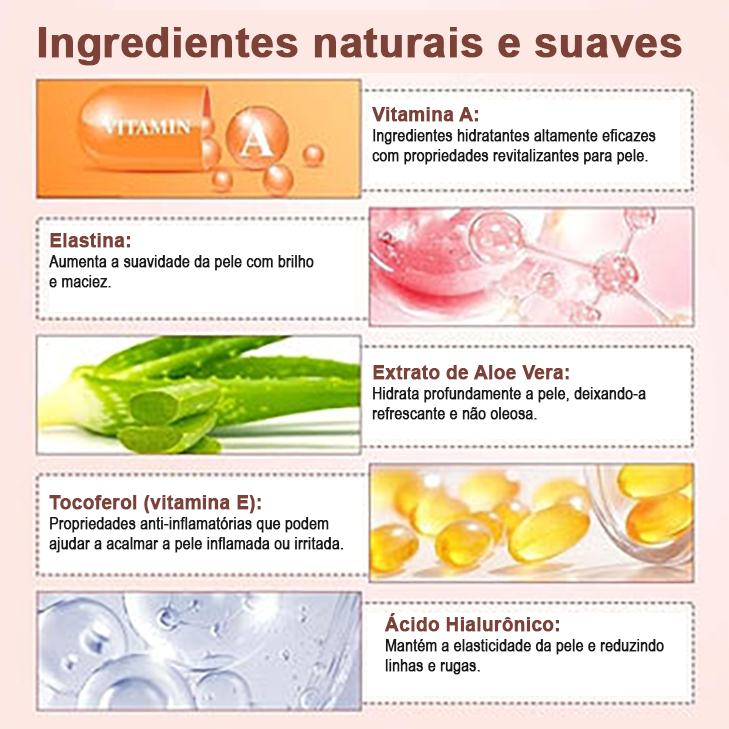 Retinol Rejuvenescedor Nutritivo Hidratante - Ecom Variedades